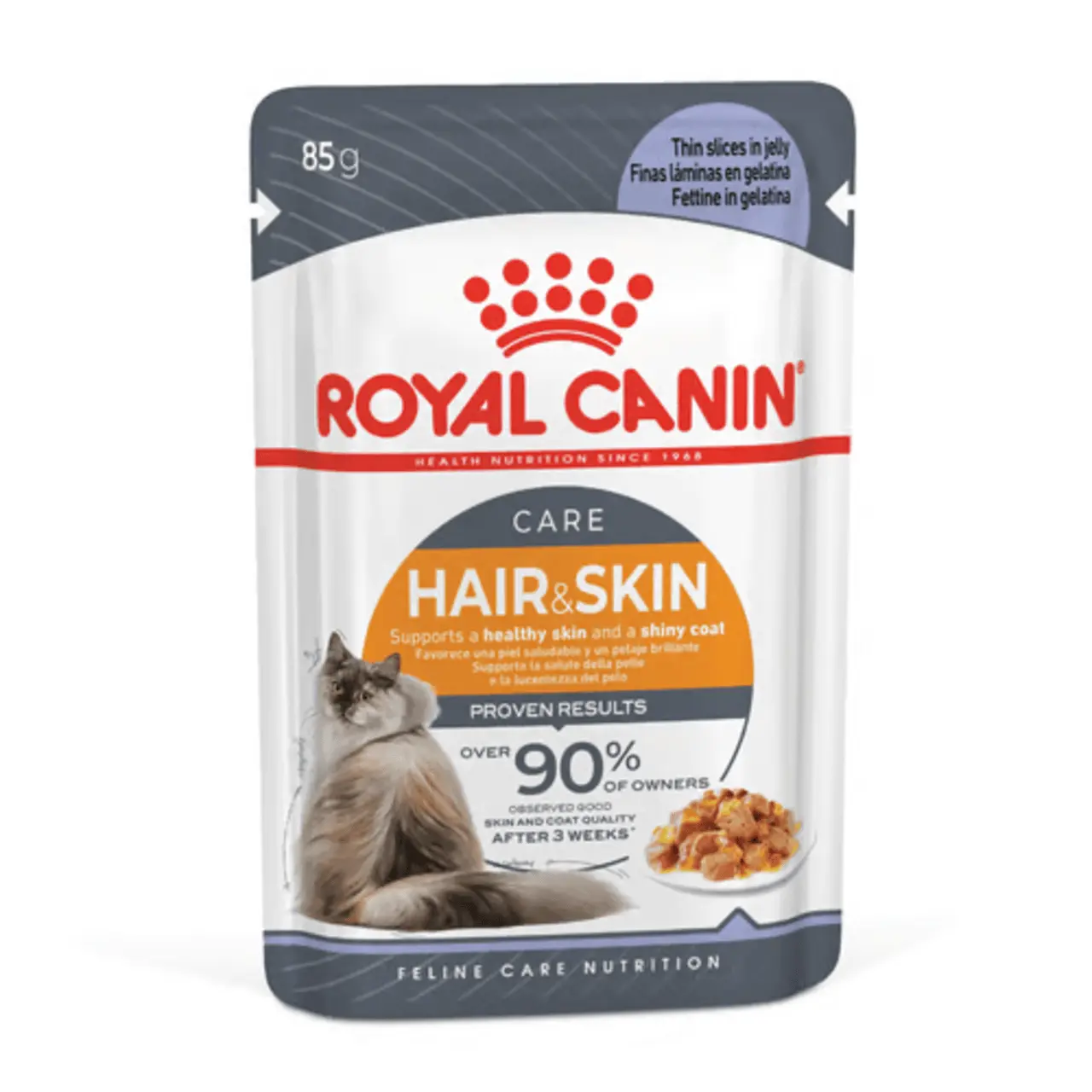 Royal Canin Hair & Skin Jelly - vådfoder 85 g